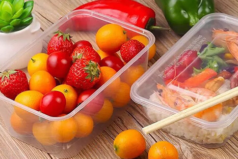 Plastic Disposable Food Containers - Excellent Storing