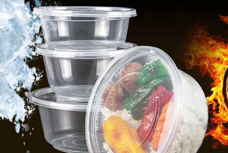 Plastic Disposable Food Containers - High Performance
