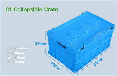C1 Collapsible Crate Size - SHG