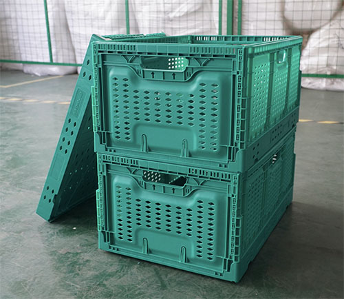 Folding fruit basket